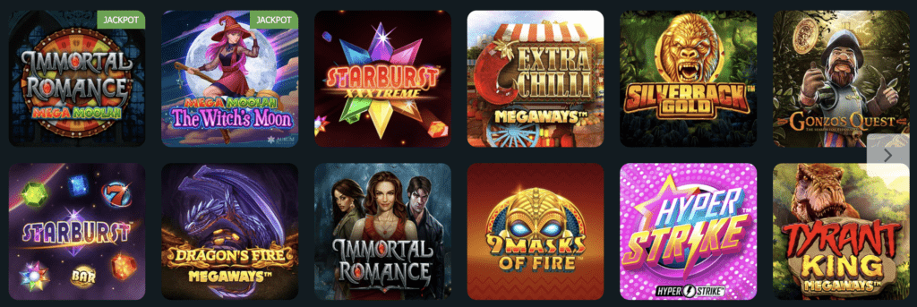 FansBet Casino Spiele