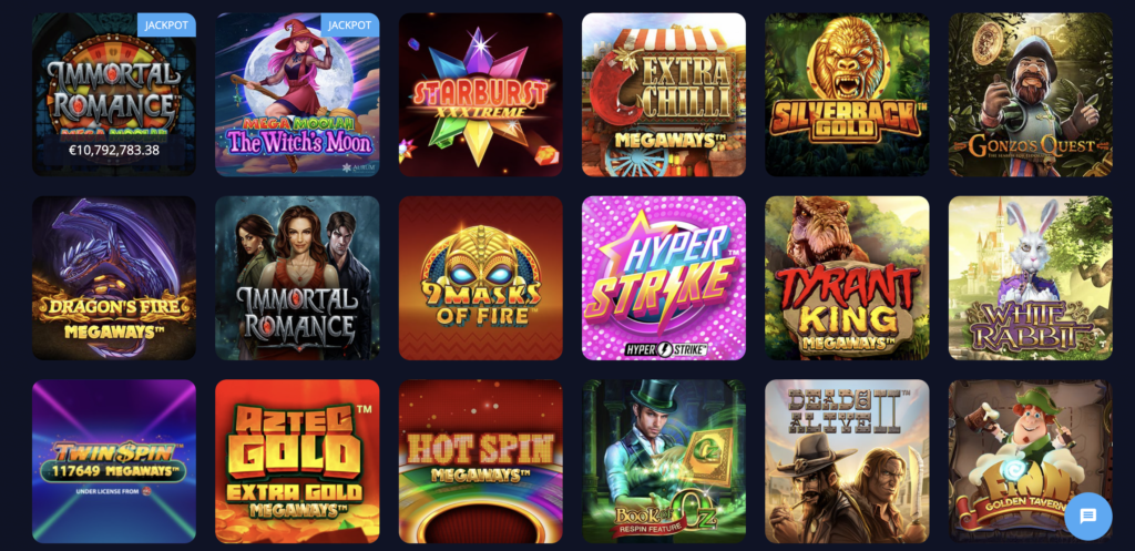 Rush Casino Spiele