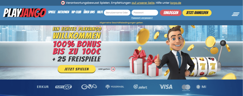 Play Jango Casino