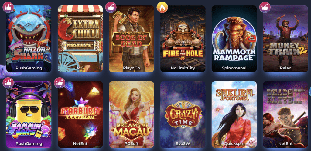 Bet It All Casino Spiele