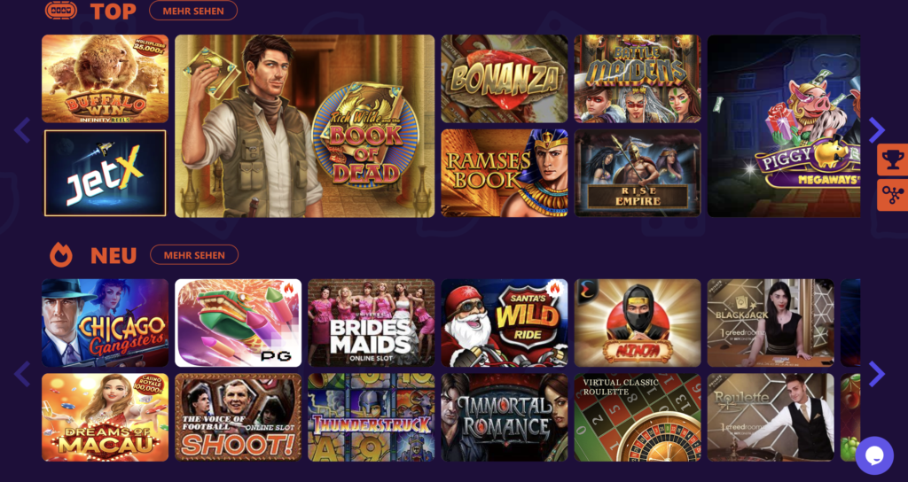 Casinoisy Spiele