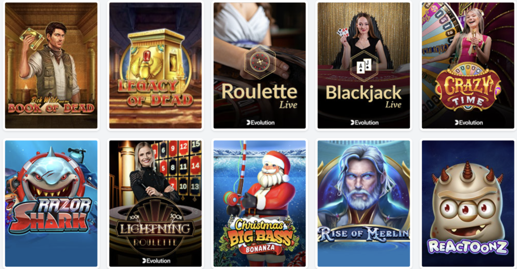 Casilando Casino Spiele