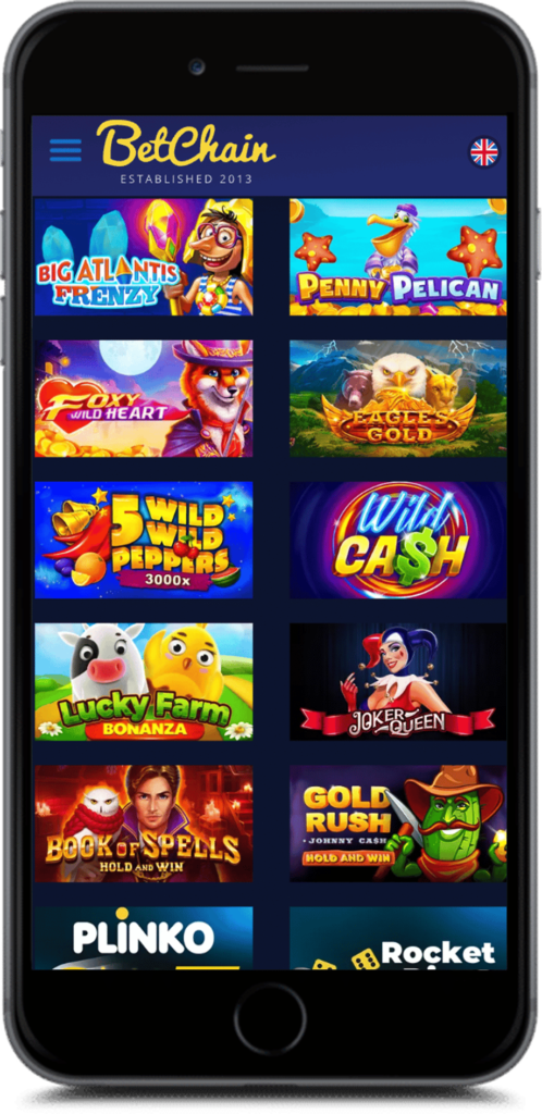 BetChain casino mobile