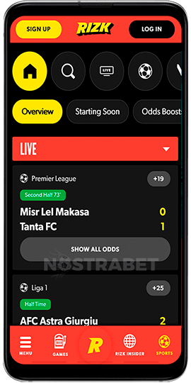 Rizk Casino Mobile